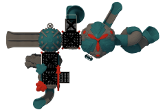 Araba Seri Oyun Grubu F-600 PRK-603 | Temalı Metal Oyun Grupları | Erse Kent Mobilyaları